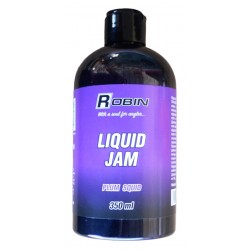 Ликвид джем рыболовный, Robin Liquid Jam, 350мл, вкус Слива – Кальмар (Plum – Squid)